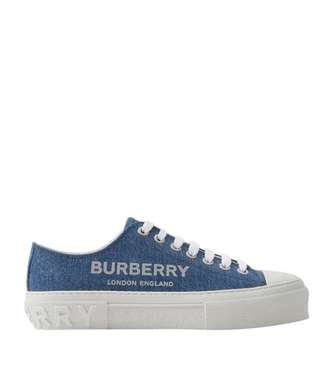 burberry denim sneakers